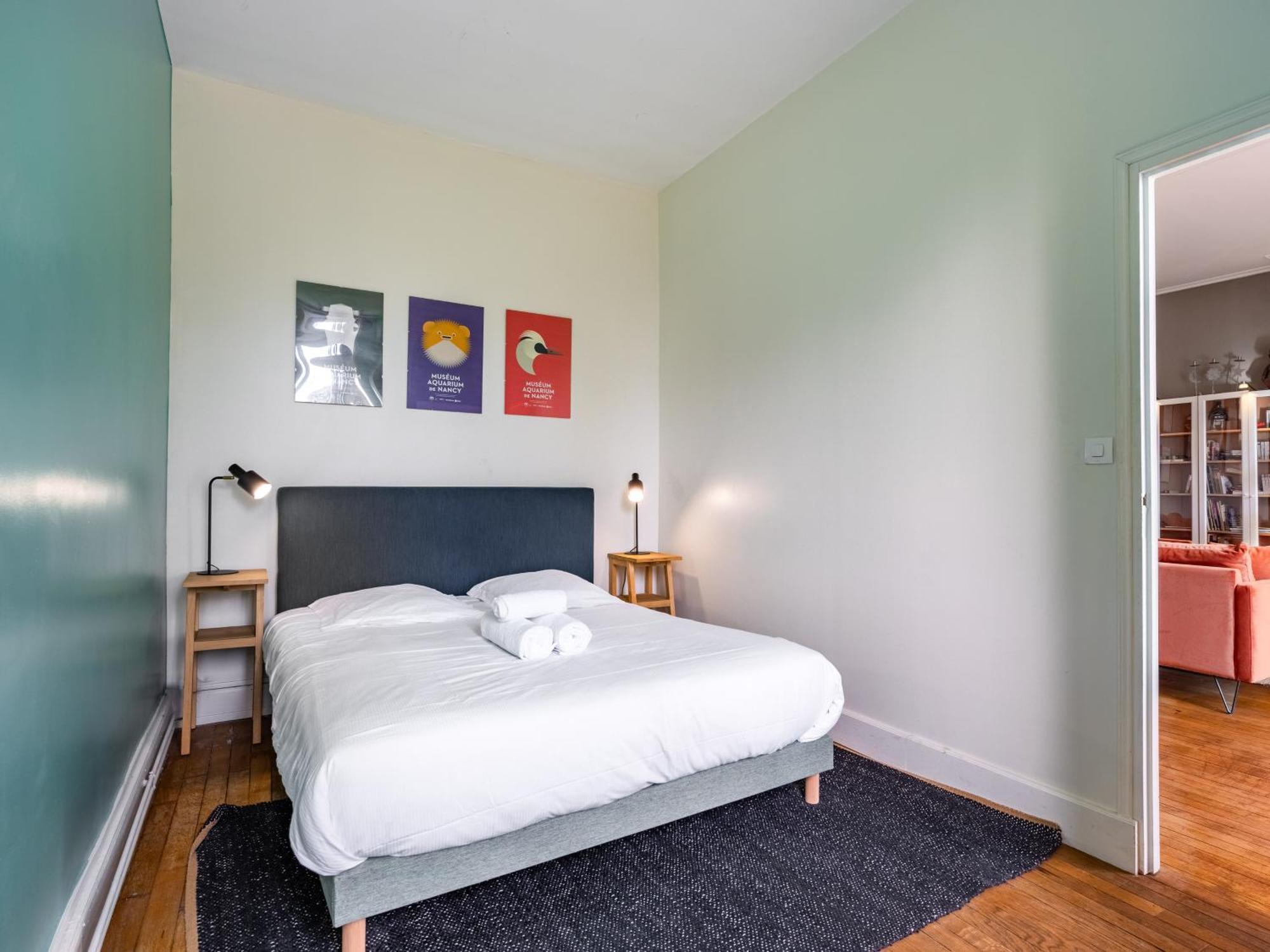 Apartament Le Chic D'Adam - A Cote Du Parc De La Pepiniere Nancy Zewnętrze zdjęcie