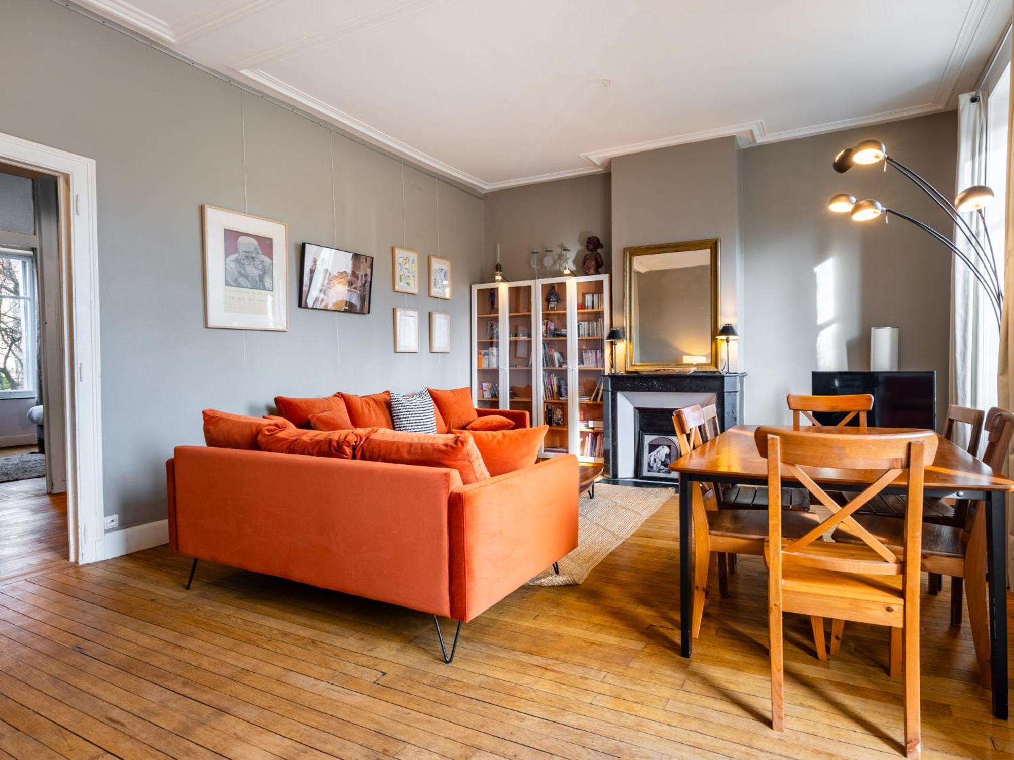 Apartament Le Chic D'Adam - A Cote Du Parc De La Pepiniere Nancy Zewnętrze zdjęcie