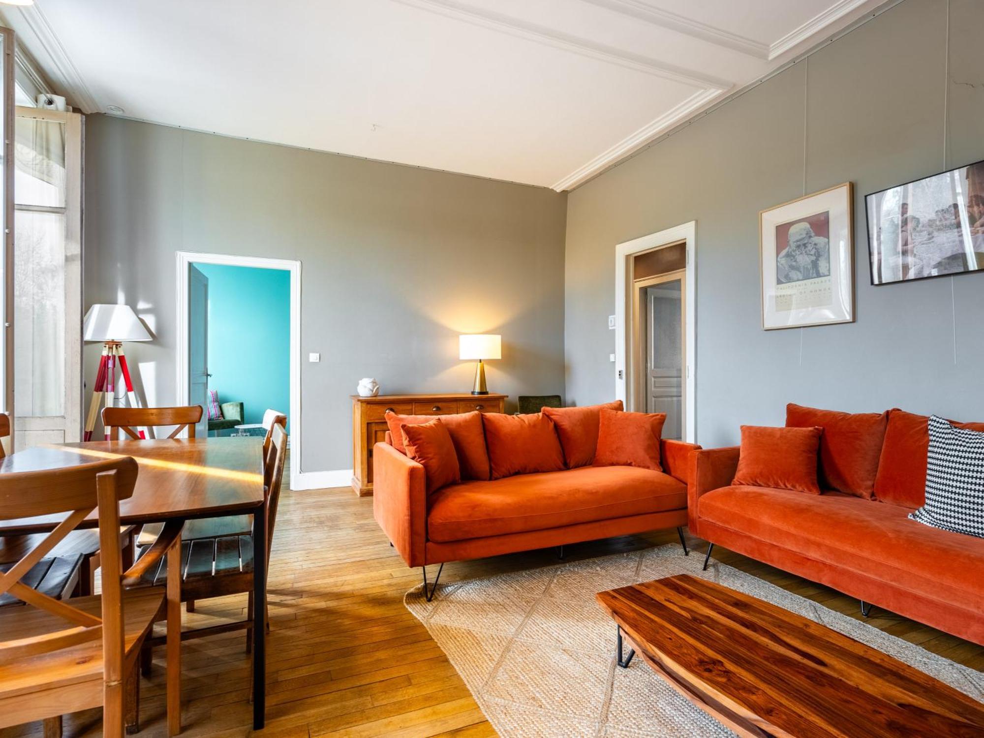 Apartament Le Chic D'Adam - A Cote Du Parc De La Pepiniere Nancy Zewnętrze zdjęcie