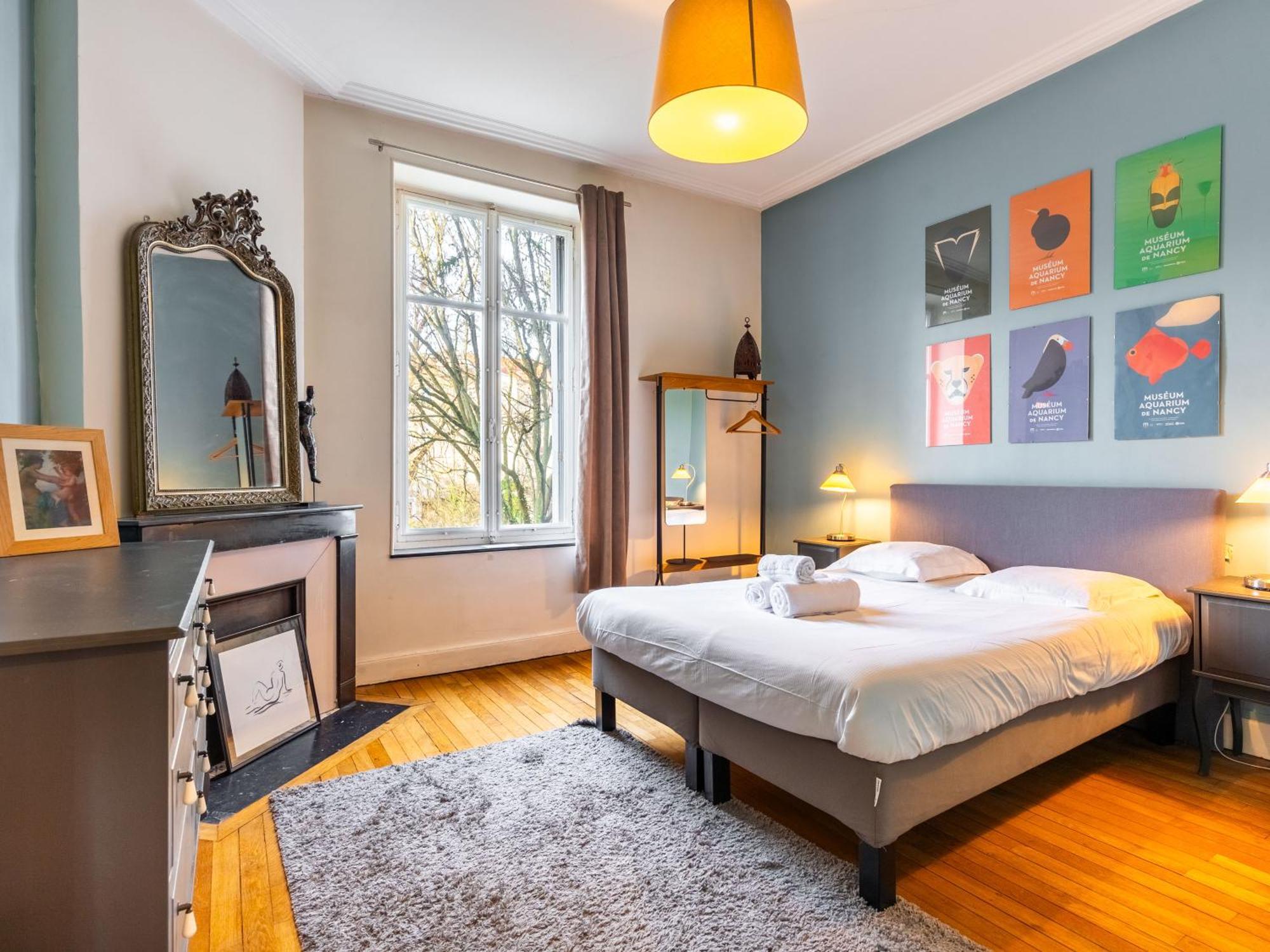 Apartament Le Chic D'Adam - A Cote Du Parc De La Pepiniere Nancy Zewnętrze zdjęcie
