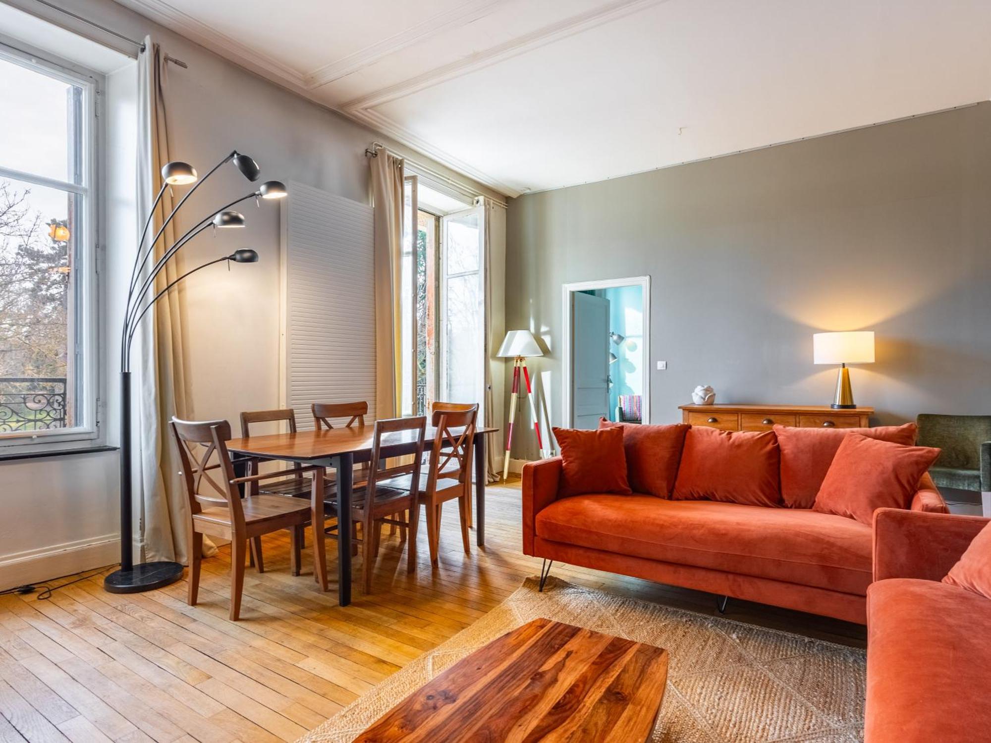 Apartament Le Chic D'Adam - A Cote Du Parc De La Pepiniere Nancy Zewnętrze zdjęcie