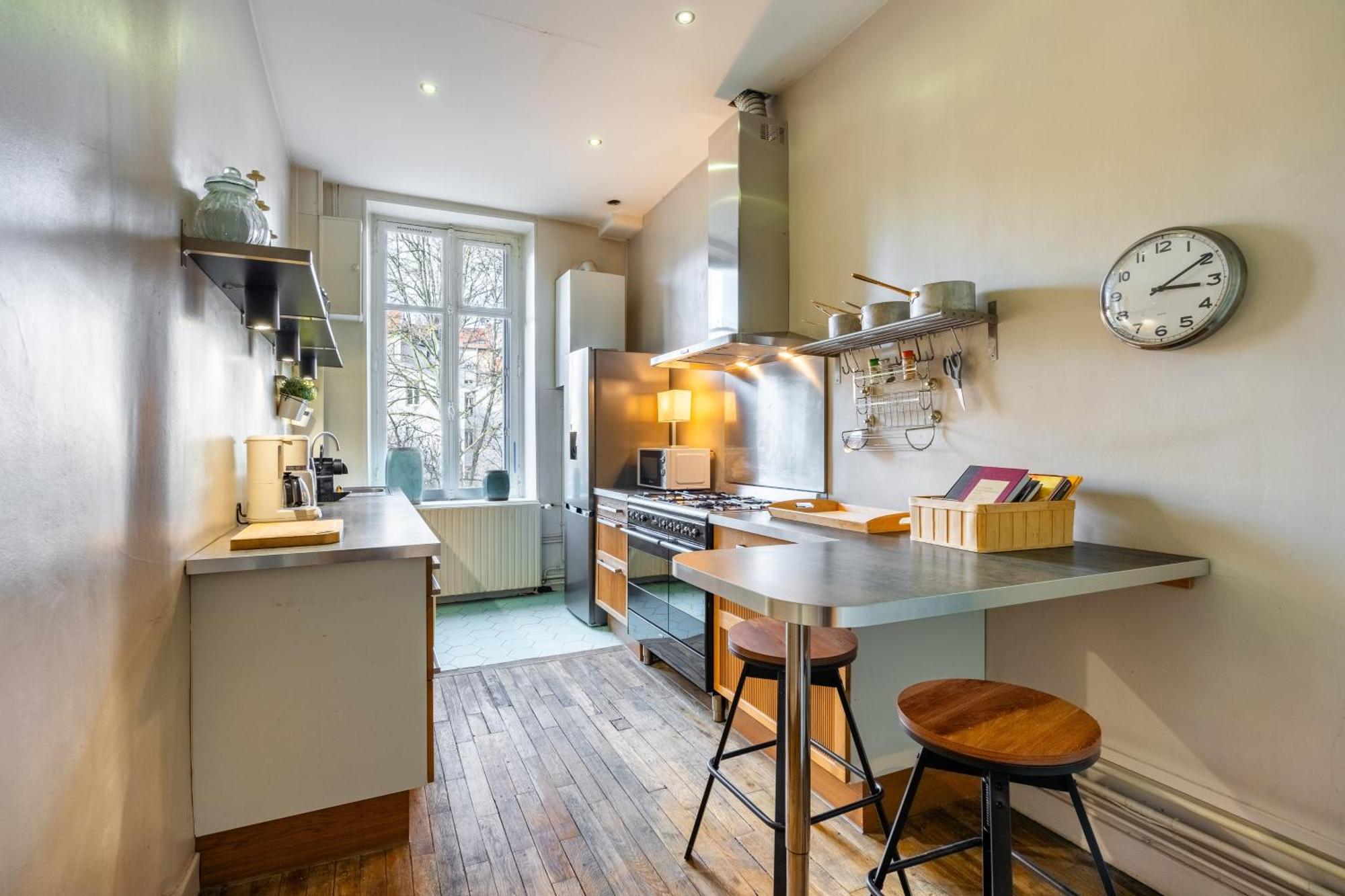 Apartament Le Chic D'Adam - A Cote Du Parc De La Pepiniere Nancy Zewnętrze zdjęcie